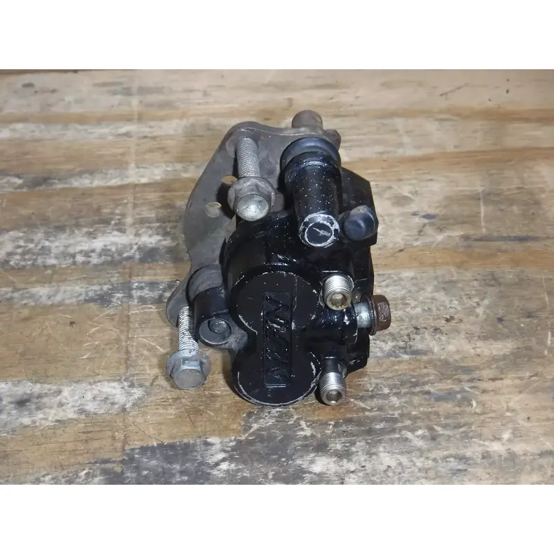 1989 Yz250 Yamaha Front Brake Caliper Pads Hose Line Pipe