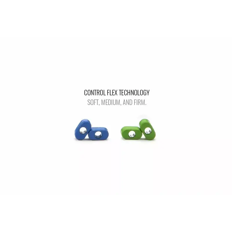 TORC1 RACING REPLACEMENT ELASTOMERS (Green, Hard) (Set of 2)