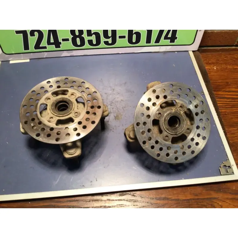 YAMAHA Banshee Warrior 350 front hubs & brake rotors 1987-1989