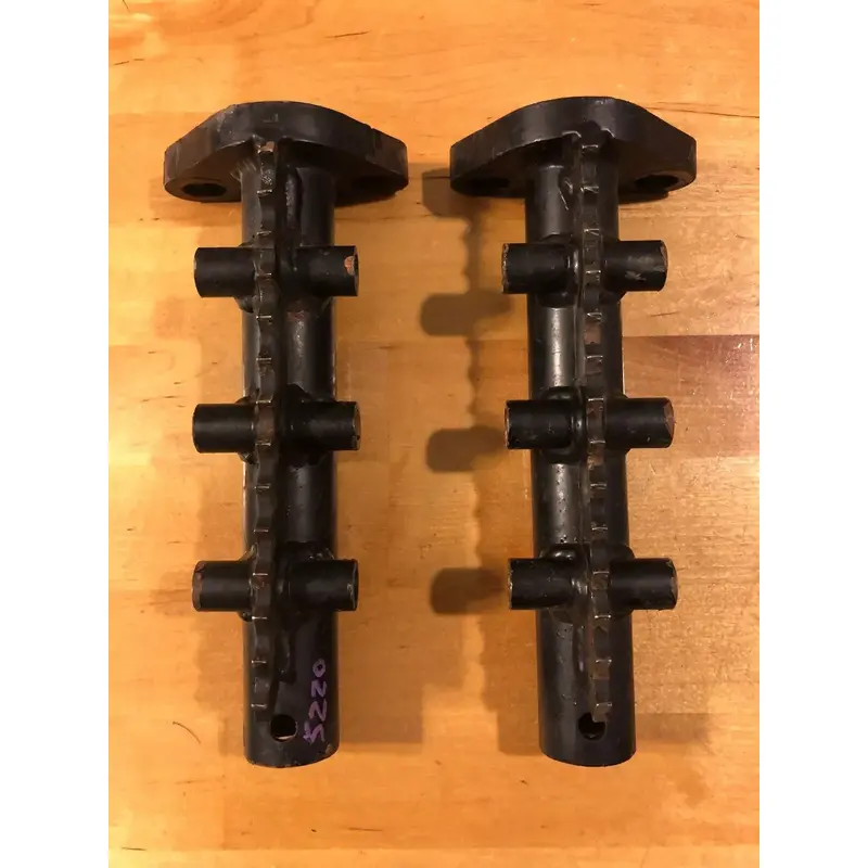YAMAHA YFZ450R YFZ450X HMF IQ RACING LEFT RIGHT FOOT PRO PEG PROPEG FOOTPEG SET