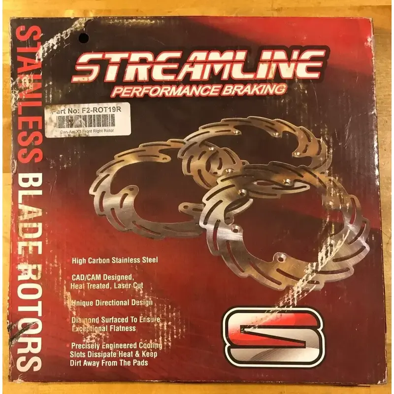 STREAMLINE FRONT RIGHT BLADE BRAKE ROTOR CAN-AM X3 MAVERICK 1000 TURBO 2017-2020