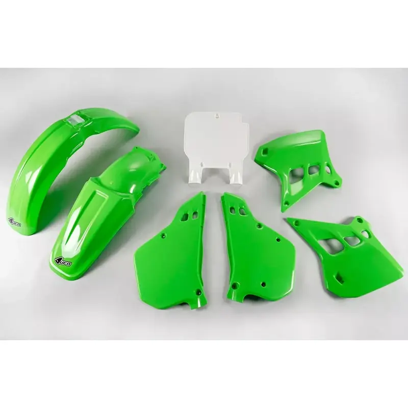 UFO OEM Color Plastic Kit for Kawasaki: KX125 (1990-1991)
