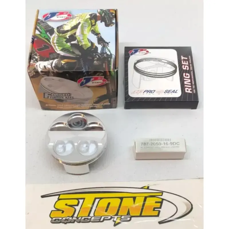 JE Pistons Forged Piston Kit 95mm Rings Pin Circlip Yamaha 04-24 YFZ450 YFZ450R