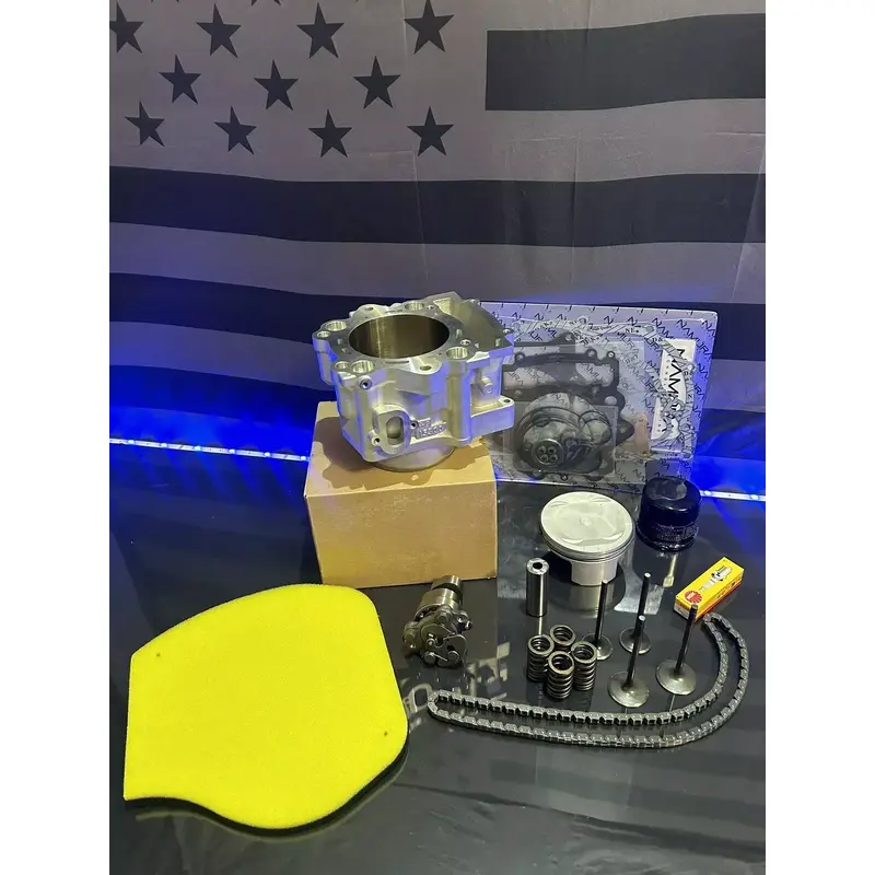 Yamaha Grizzly 700 Top End Engine Rebuild Kit 07-13 - Cylinder Piston Valves