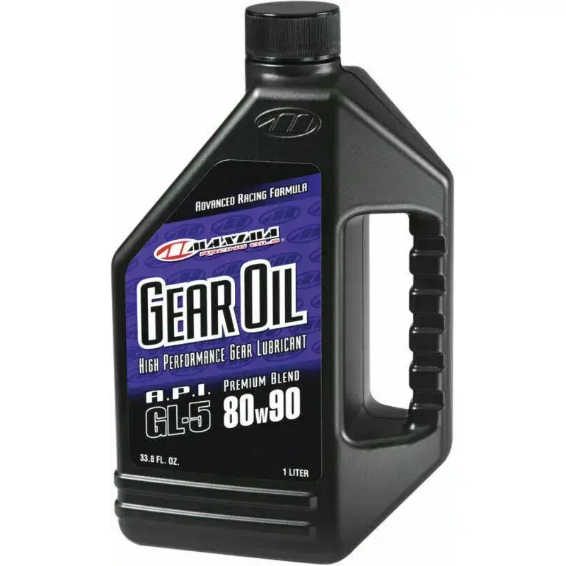 Maxima Racing Oil Premium Motorcycle ATV Gear Oil | 80W-90 | 1 Liter | 43901