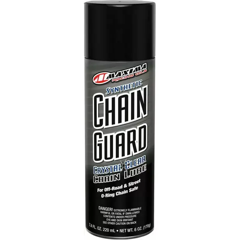 Maxima Racing Oil Synthetic Chain Guard Motorcycle Chain Lube | 6 oz | 77908-N