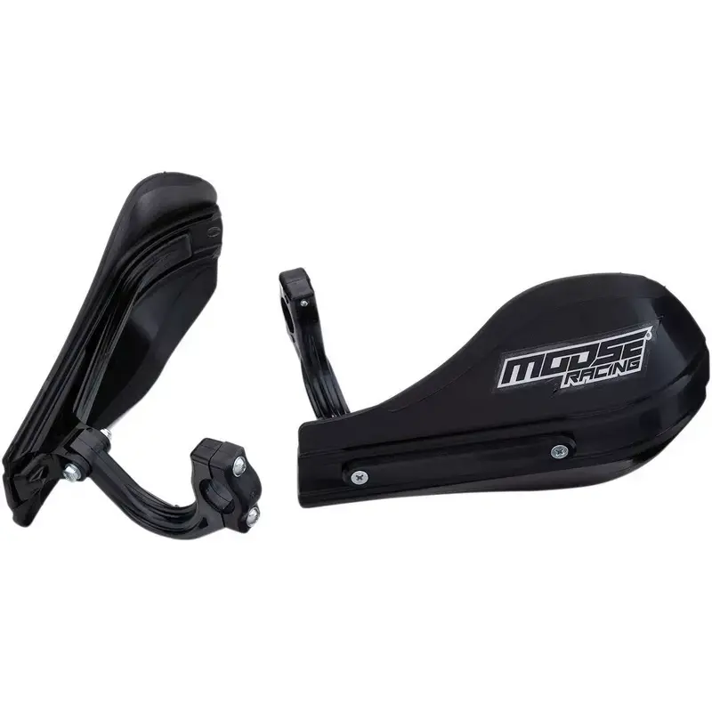 Moose Racing Roost 2 MX ATV Motocross Handguards Black 0635-1556