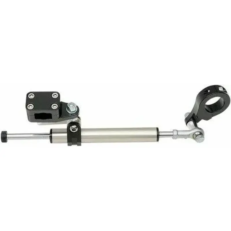 Moose Racing Motorcycle 11-Way Steering Stabilizer For Yamaha Raptor 125 Black