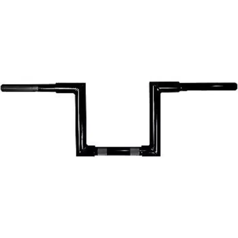 LA CHOPPERS LA-7307-12B Black 12" Narrow Z 1-1/4" Old School Handlebars