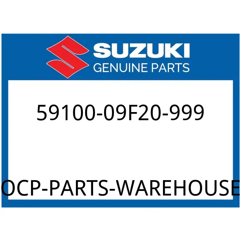Suzuki OEM Part 59100-09F20-999 CALIPER ASSY, FRONT RH