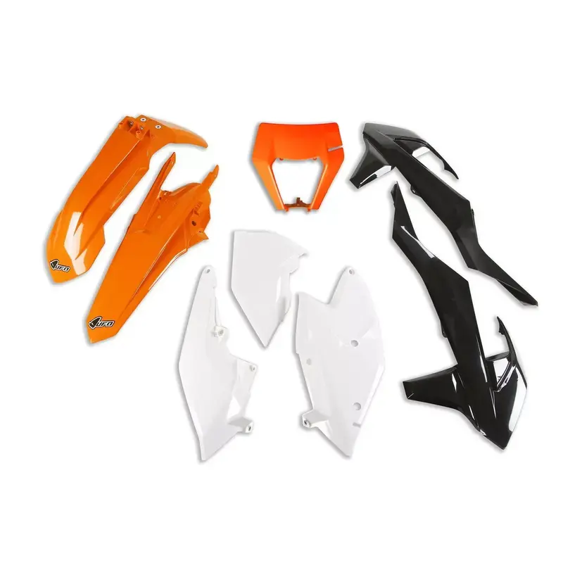 UFO OEM Color Plastic Kit for KTM: EXC250F (2017-2019), EXC300 (2017-2018)