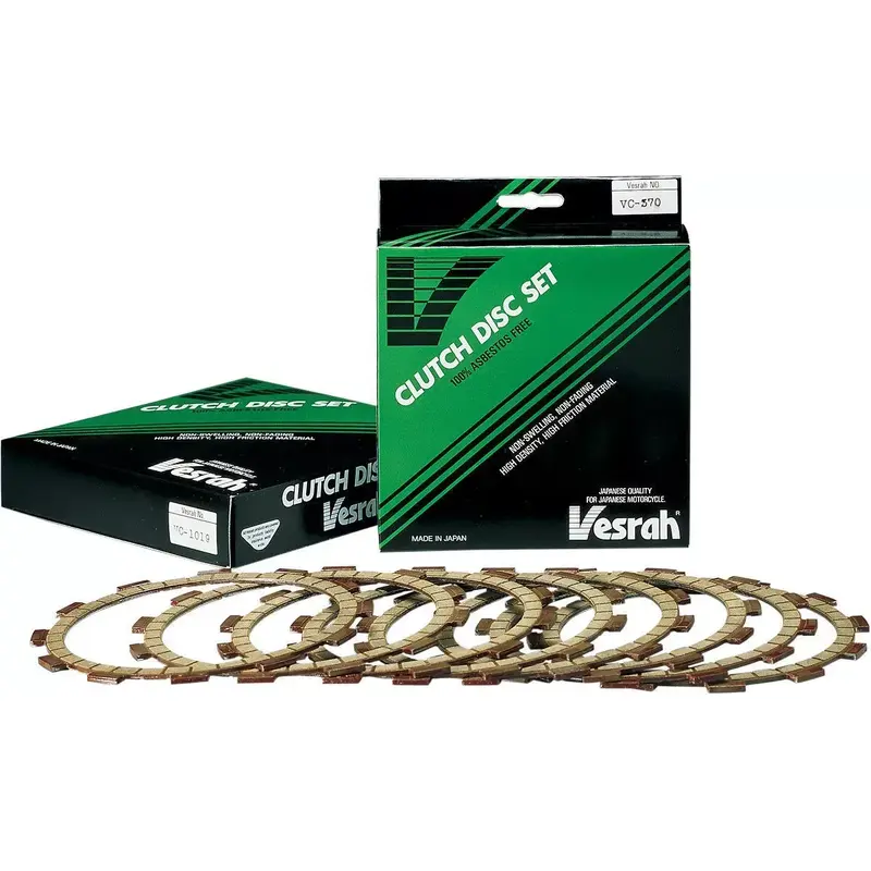 Vesrah Clutch Friction Disc Plates (7 Plates) VC-175 for Honda Yamaha