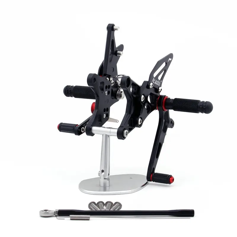 09-23 Kawasaki ZX6R ZX 6RRearset Rear Set Black
