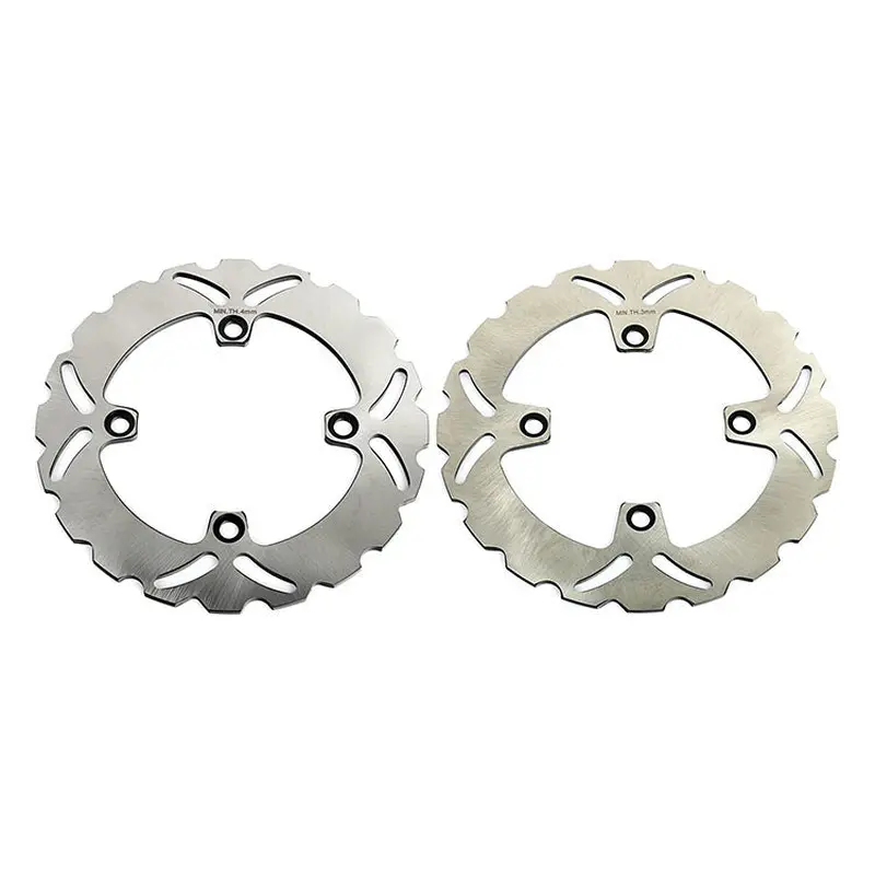 Front Rear Brake Disc Rotors for Honda Jazz 250 2001-2004 / Peugeot SV 250 2002-2007
