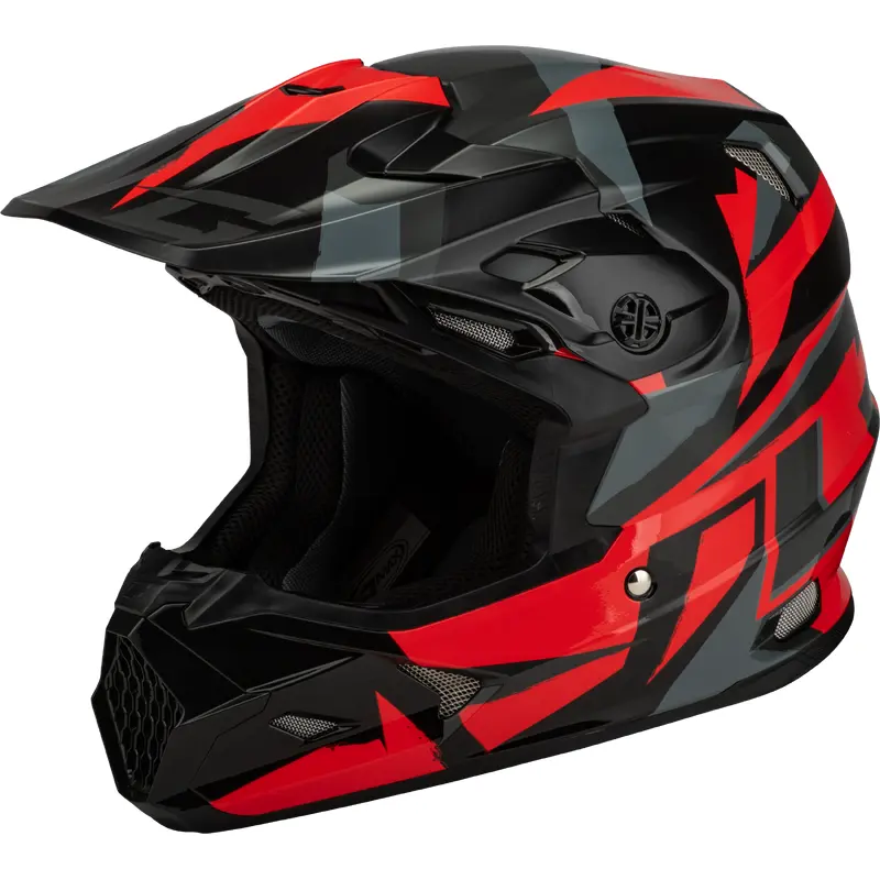 Mx 96 Splinter Helmet Black/Red Md
