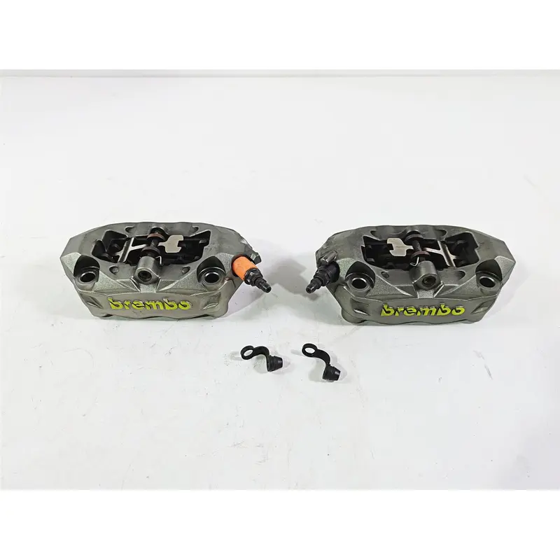 2013 Ducati Hyperstrada 821 Front Brake Caliper Brembo L 61041291C R 61041301C