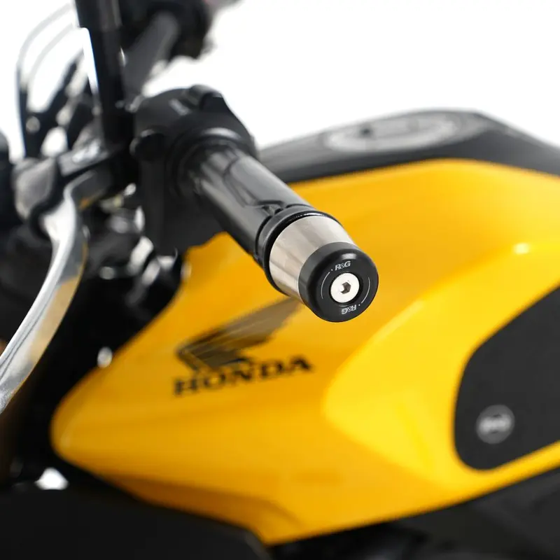 R&G Racing Black Bar End Sliders For 2018-2024 Honda CB300R