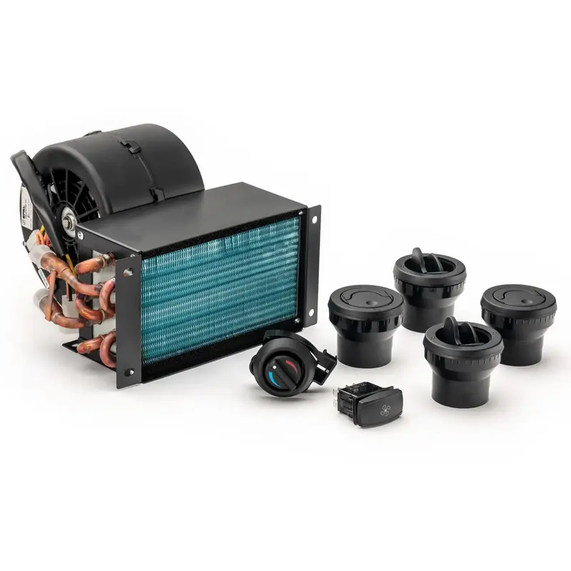 POLARIS RZR IN DASH CAB HEATER MATRIX BLOWER, SUPER ATV HTR-P-RZRXP-ID