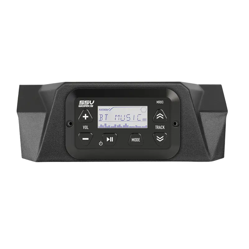 2017-2022 CanAm Maverick X3 Dash Mounting Panel for MRB3 Bluetooth Media Controller