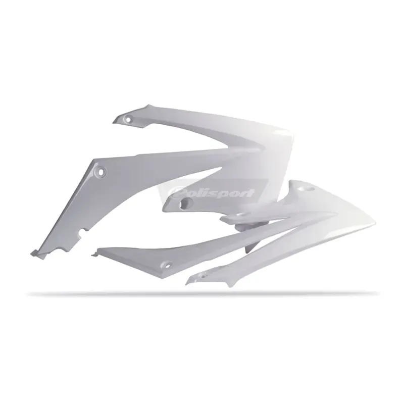Polisport Radiator Scoops Honda CRF250R ('10-'13) / CRF450R ('09-'12) - White