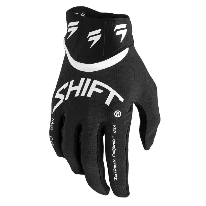 WHIT3 Label Bliss Gloves - Black/White