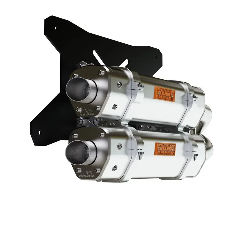 RJWC Dual APX Stacked Exhaust For Polaris RZR Pro XP/XP 4 2020-2024 10070040