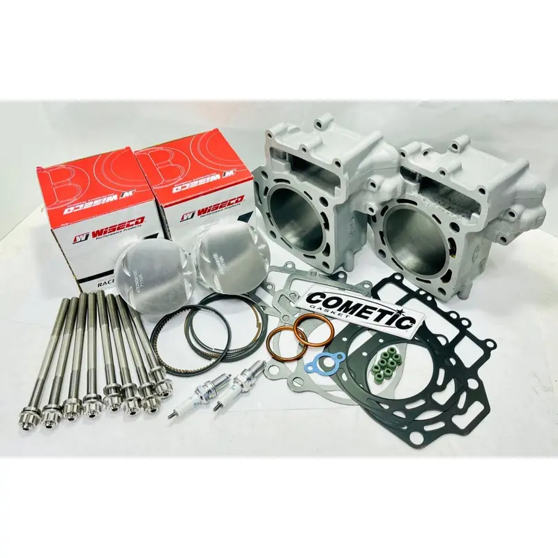 Best Kawasaki KFX700 85mm Big Bore Kit +3 Cylinders 750 Top End Rebuild Assembly