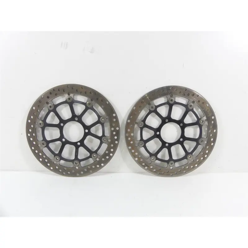 2015 Ducati Monster 1200 S Front Brake Rotor Disc Set 49241351A 49241341A