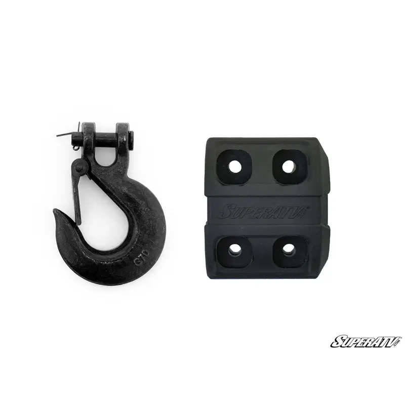 SuperATV Winch Hook and Rubber Stopper WN-HOOK
