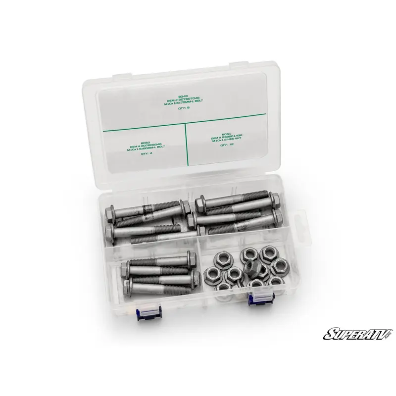 Up & Running Can-Am Defender Suspension Bolt Kit