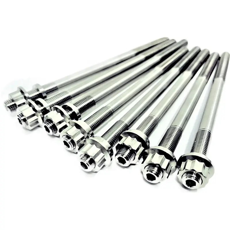 Outlander Renegade 1000 1000R Ti Head Studs Strongest Titanium Cylinder Stud Kit