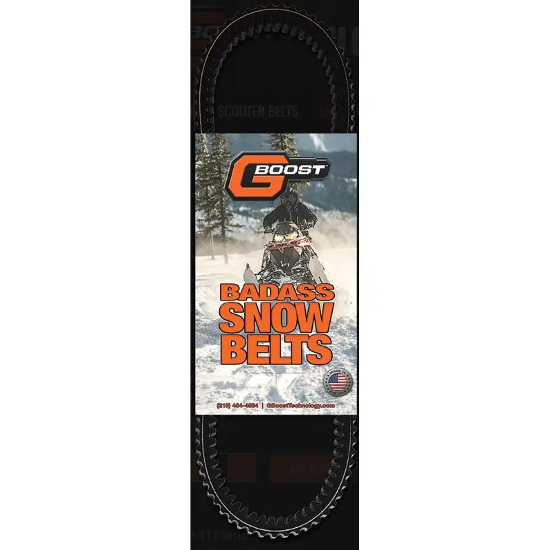 BADASS Belt for Polaris Turbo with Spacer Kit for a 4% Gear Reduction