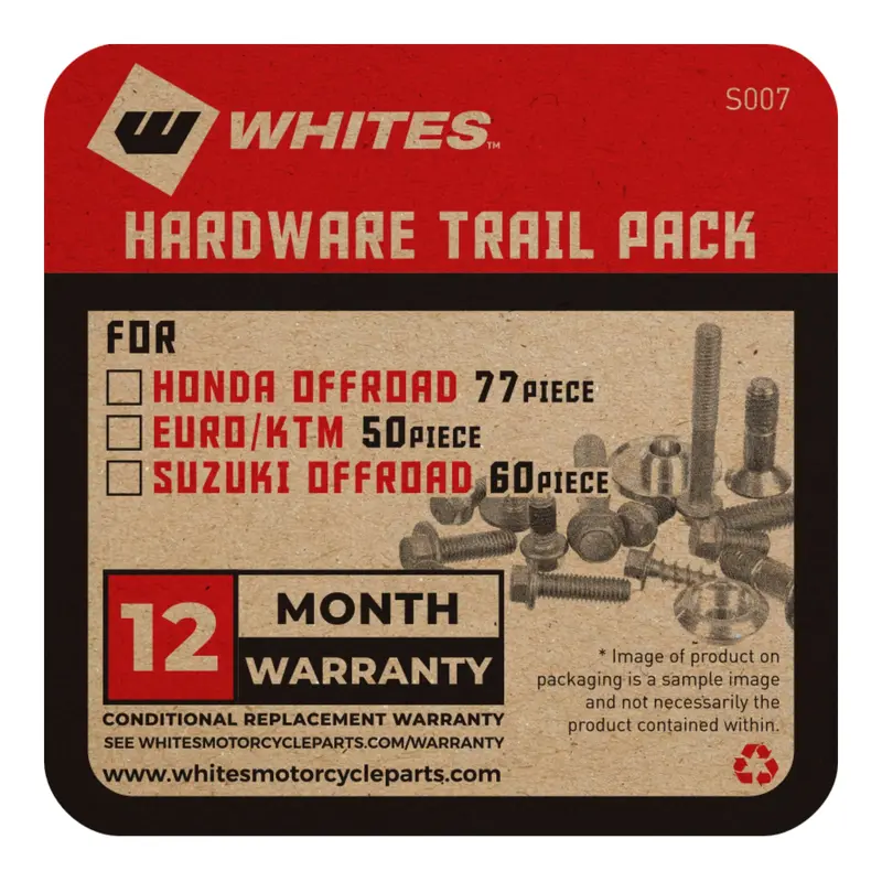 Whites Hardware Trail Pack - Euro/KTM Offroad 50PCS