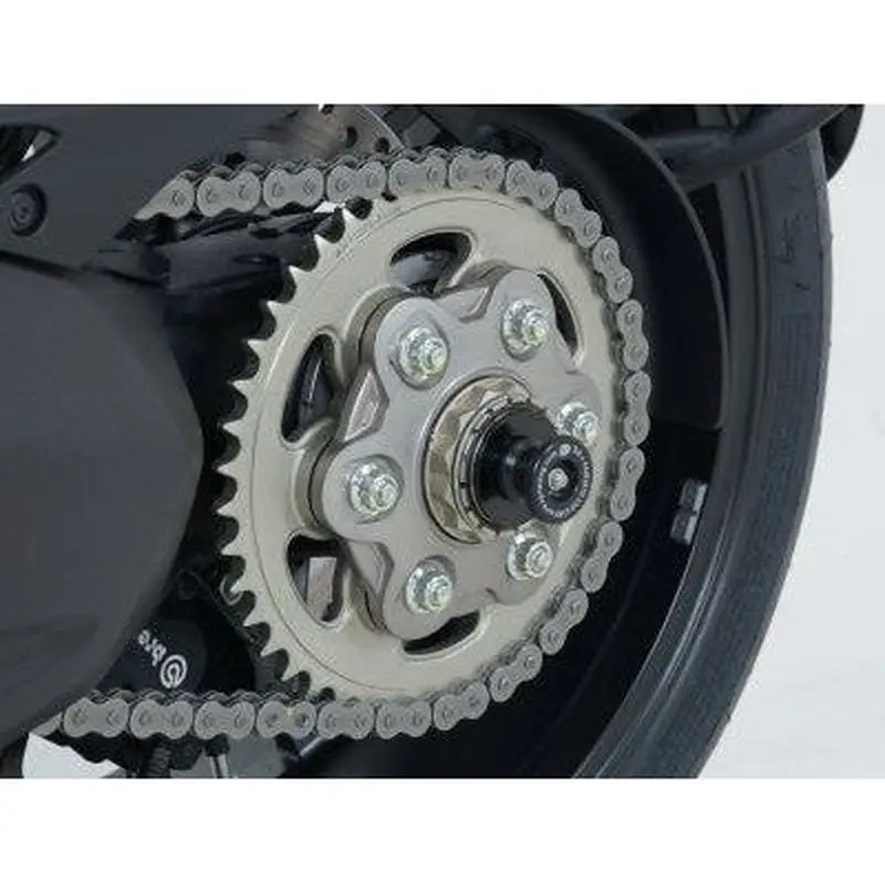 R&G Racing Black Spindle Sliders For 2011-2018 Ducati Diavel