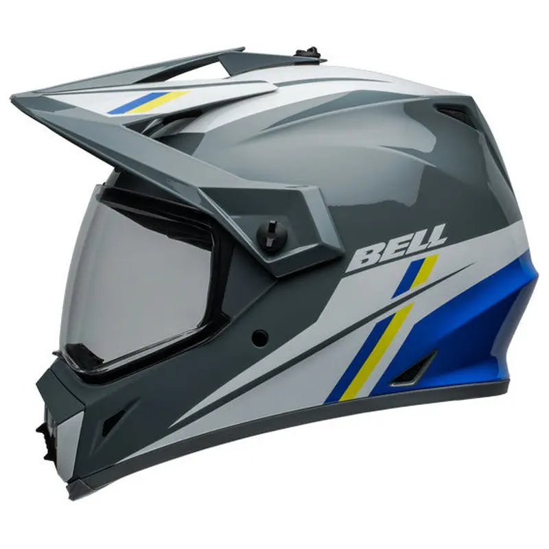 Bell MX-9 ADV MIPS Alpine Gloss Grey/Blue