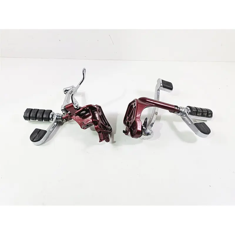 2008 Harley FXCWC Softail Rocker Front Footpeg Shifter Brake Set -Read 42508-08