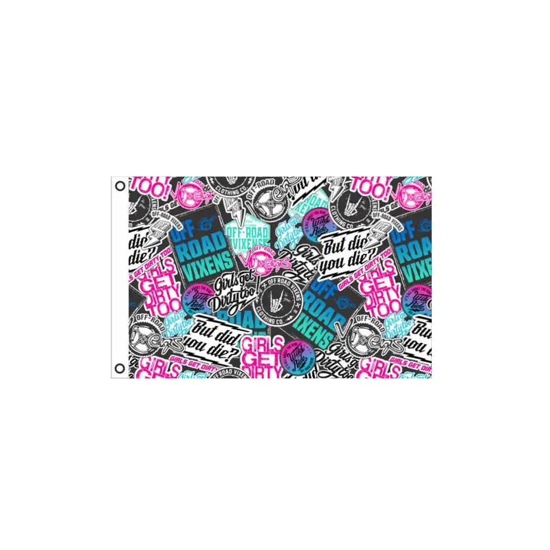 Graffiti Flag 12" x 18"