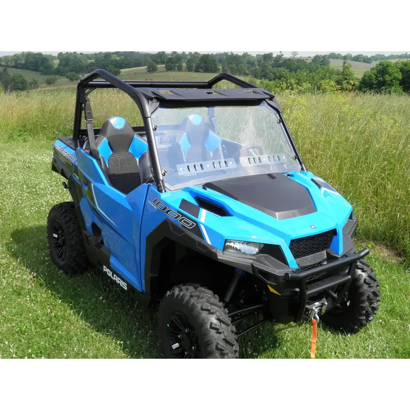 Polaris General - 1 Pc Windshield w/Vent Option