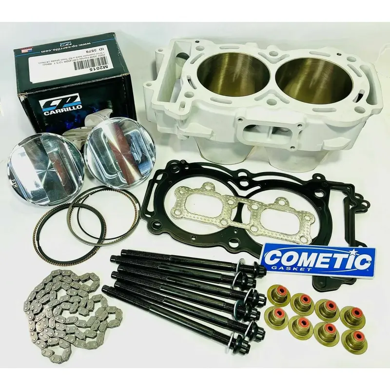 RZR XP 900 98mm Big Bore Kit +5 Cylinder 975cc Rebuilt Top End Rebuild Part Kit