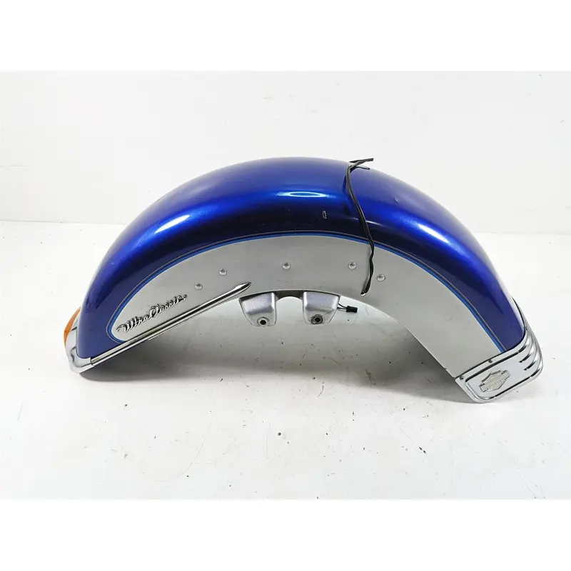 2010 Harley Touring FLHTCU Electra Glide Front Fender Flame Blue -Read 59087-00B