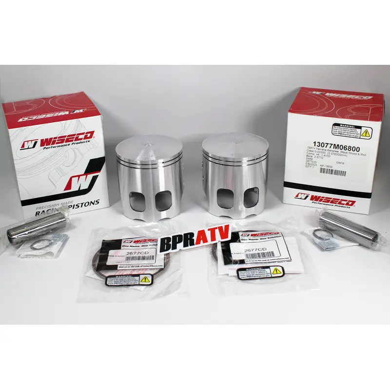 Athena Banshee CUB Wiseco 68mm Big Bore Piston Set for Stock Stroke Crankshafts