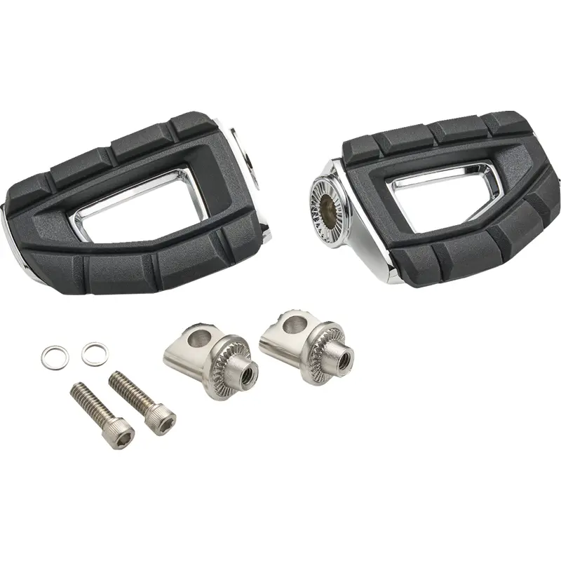 CIRO Chicane Footrests - Chrome 61600