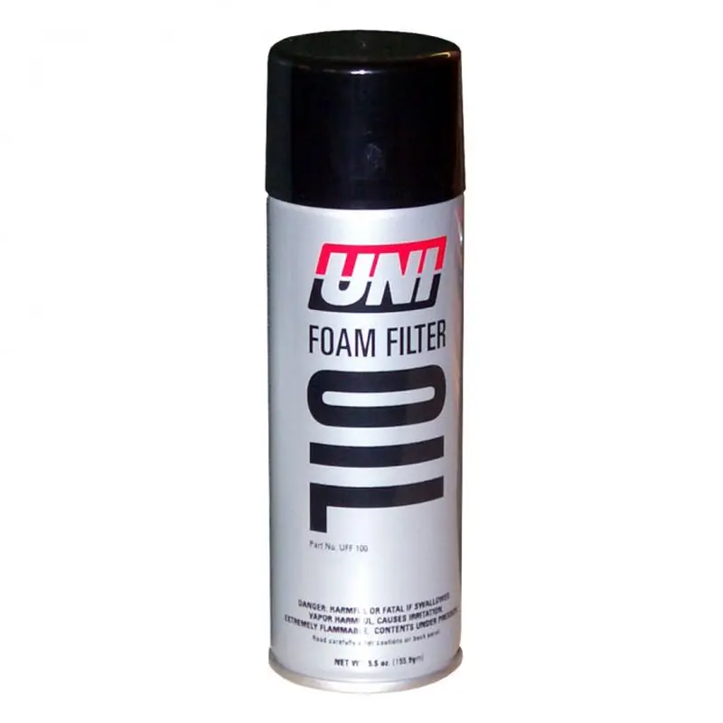 UNI Foam Filter Oil and Filter Cleaner - 5.5 oz Bottle (UFF-100)