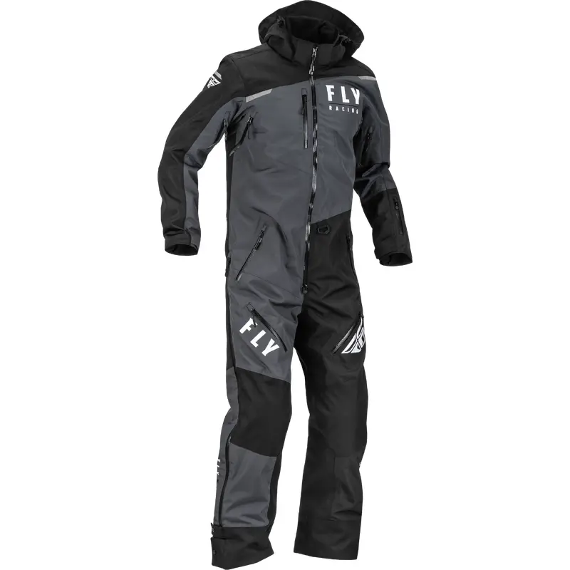 Fly Racing - Cobalt Shell Monosuit Black/Grey Lg