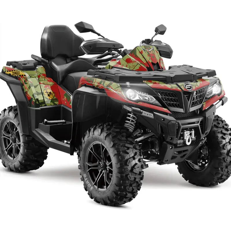 Dekalkit CFMOTO 850 & 1000 Grn/Rd 2018-2023