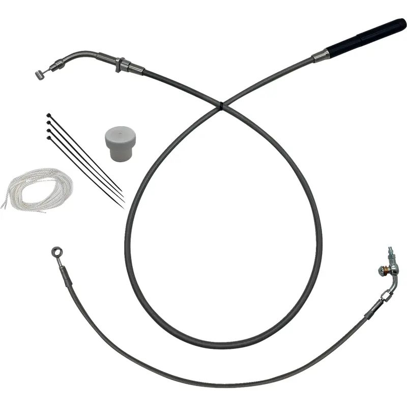 FAT BAGGERS INC. EZ Install Kit - +4" - FLTR/SE - Braided 149914