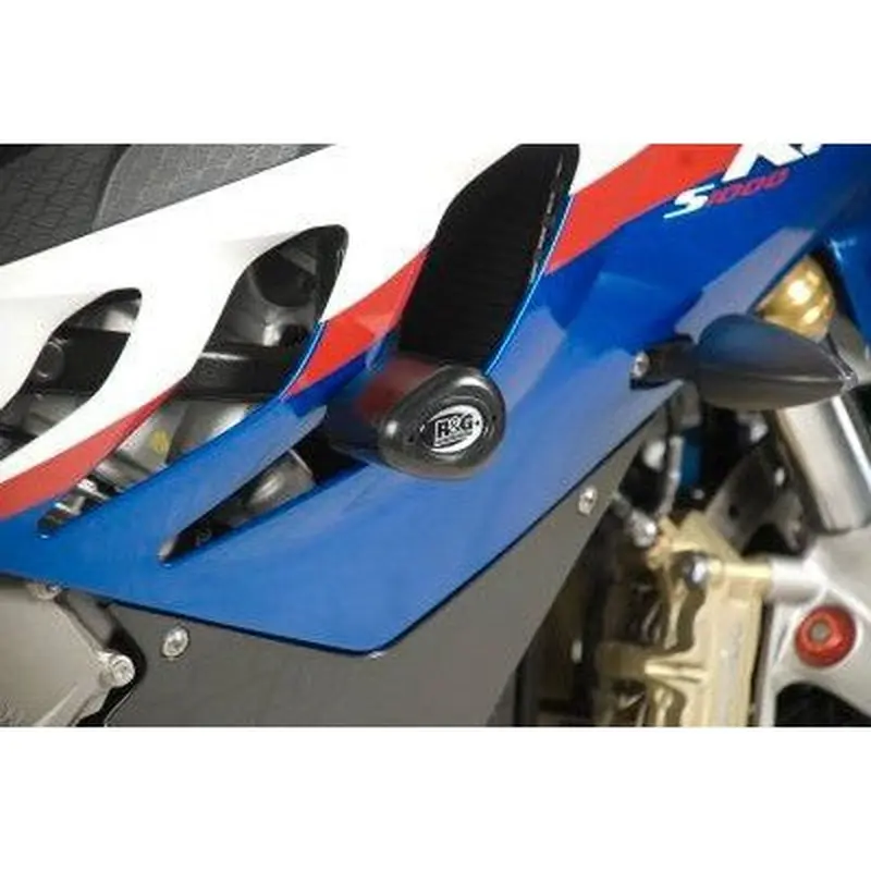 R&G Racing White Aero Style Crash Protectors - Race Version For 2010-2011 BMW S1000RR