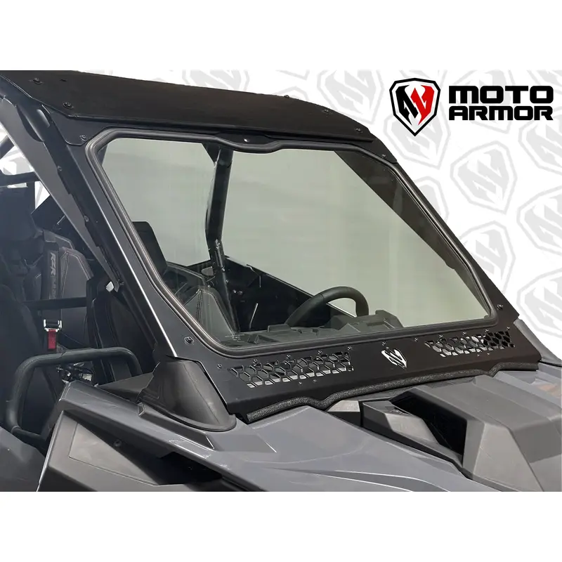 Moto Armor Pro R 4 Seat Full Glass Windshield