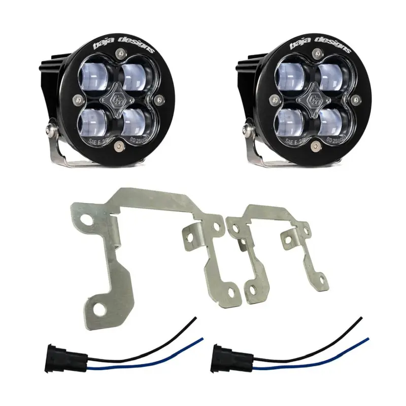 Baja Designs Fog Pocket Light Kit Squadron Series SAE Pattern Clear Lens 448032
