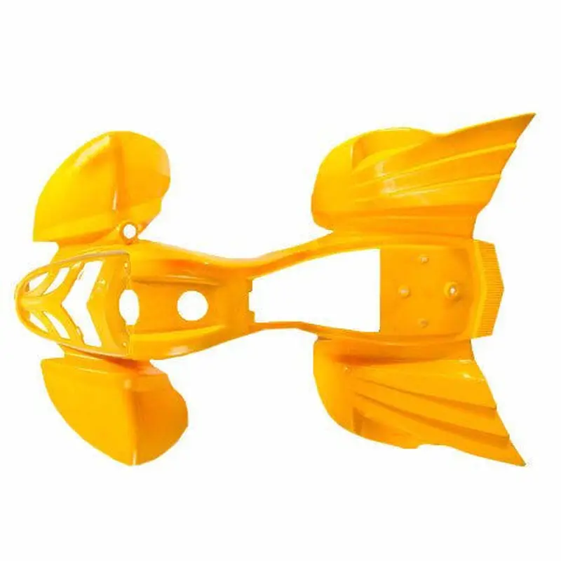 ATV Body Fender Kit - 3 Piece - Yellow - Kazuma Mini Falcon